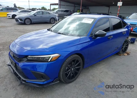 2022 Honda Civic Sport z USA, uszkodzony, nr VIN 2HGFE2F58NH559147